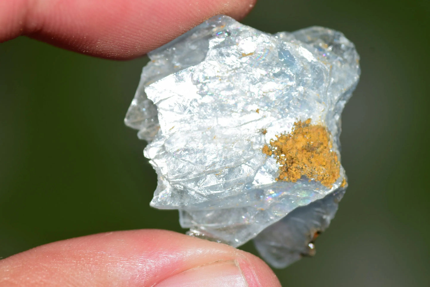 Blue Barite Crystal Morocco Nador Sidi Lahcen Mine #BR002 - MeteoriteNwa.com