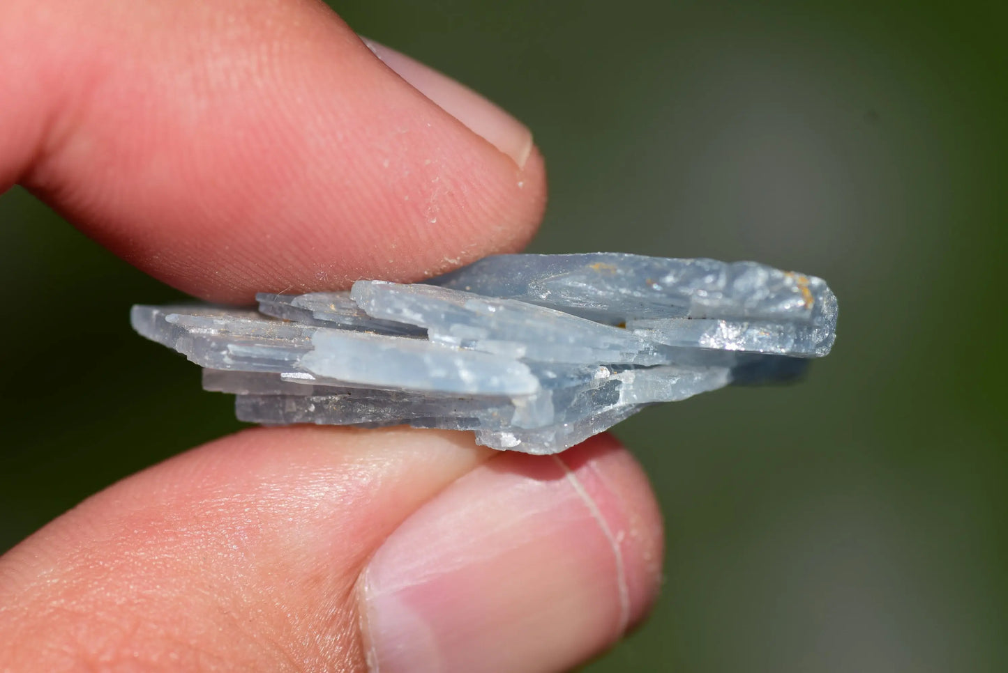 Blue Barite Crystal Morocco Nador Sidi Lahcen Mine #BR003 - MeteoriteNwa.com
