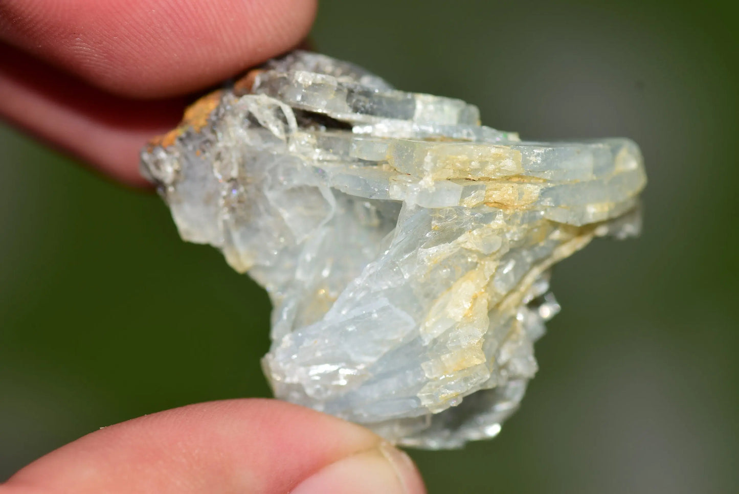 Blue Barite Crystal Morocco Nador Sidi Lahcen Mine #BR004 - MeteoriteNwa.com