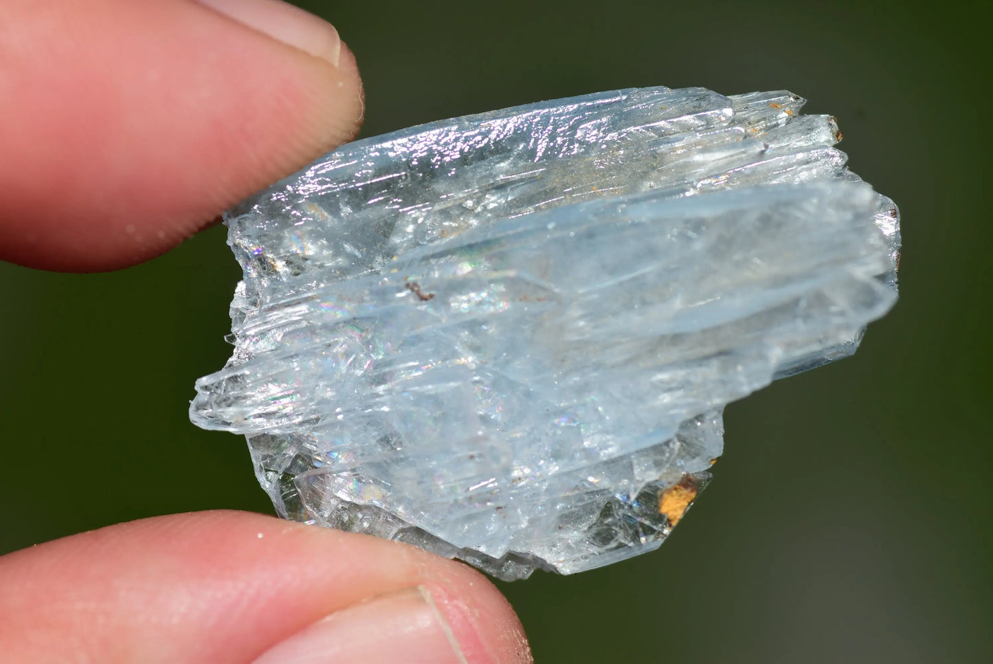 Blue Barite Crystal Morocco Nador Sidi Lahcen Mine #BR005 - MeteoriteNwa.com