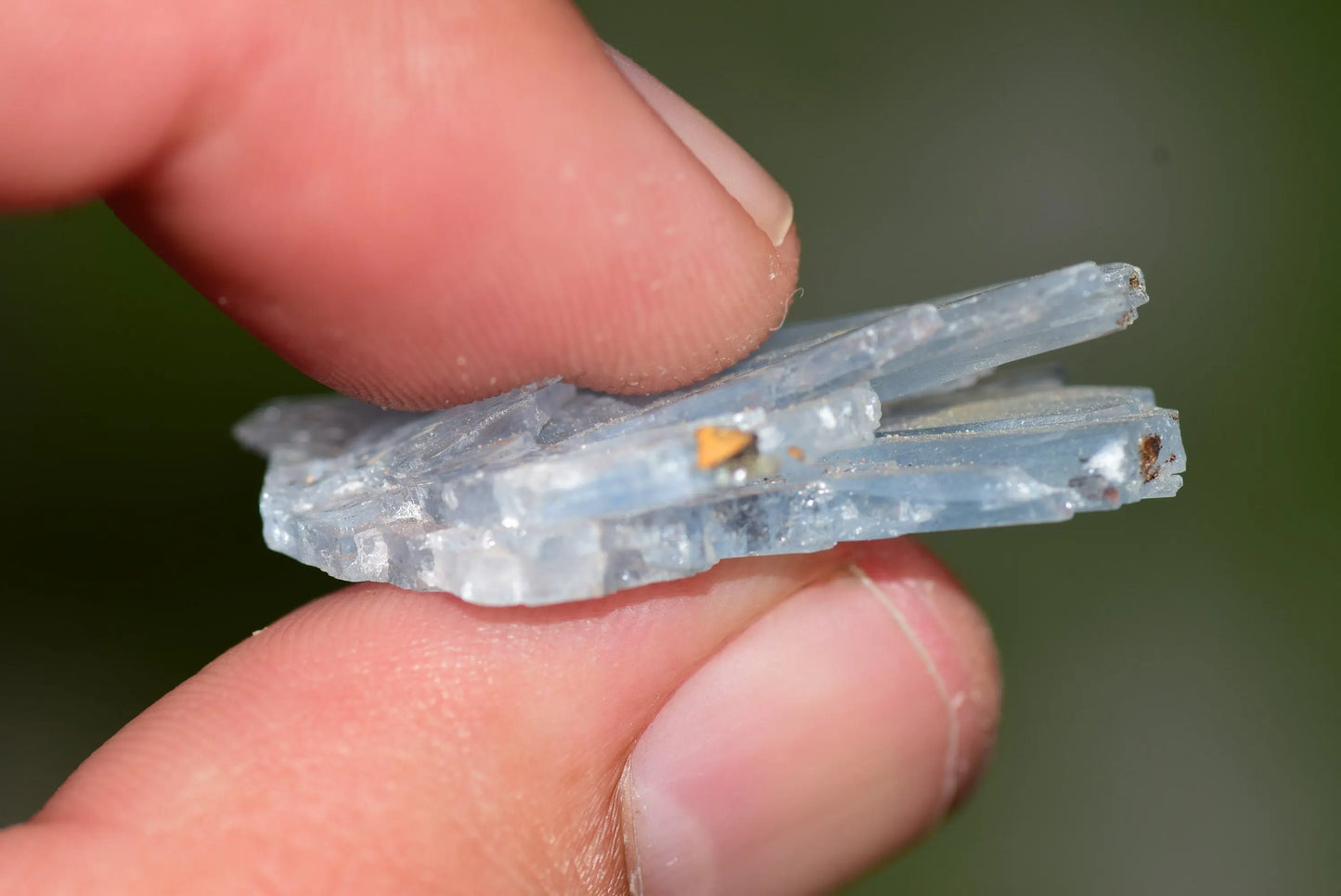 Blue Barite Crystal Morocco Nador Sidi Lahcen Mine #BR005 - MeteoriteNwa.com