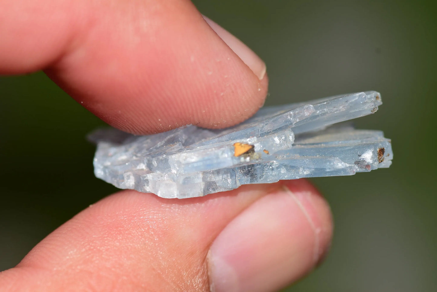Blue Barite Crystal Morocco Nador Sidi Lahcen Mine #BR005 - MeteoriteNwa.com