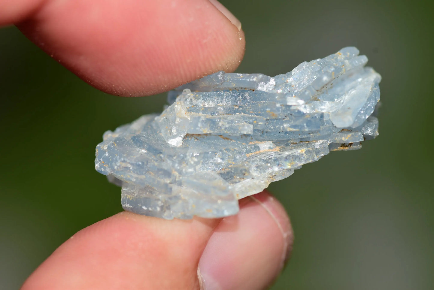 Blue Barite Crystal Morocco Nador Sidi Lahcen Mine #BR006 - MeteoriteNwa.com