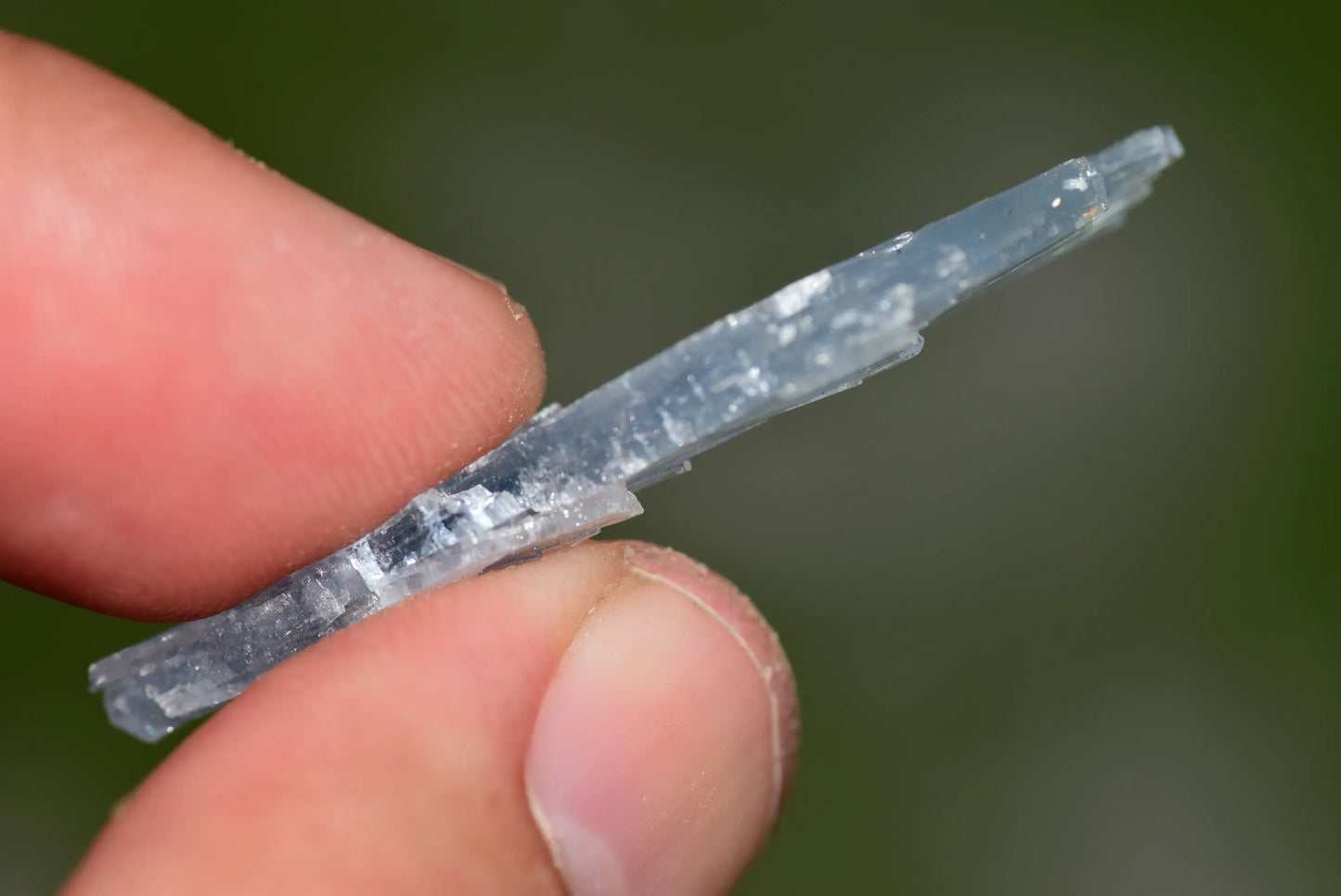 Blue Barite Crystal Morocco Nador Sidi Lahcen Mine #BR010 - MeteoriteNwa.com