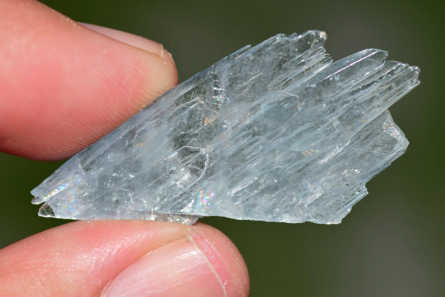 Blue Barite Crystal Morocco Nador Sidi Lahcen Mine #BR010 - MeteoriteNwa.com