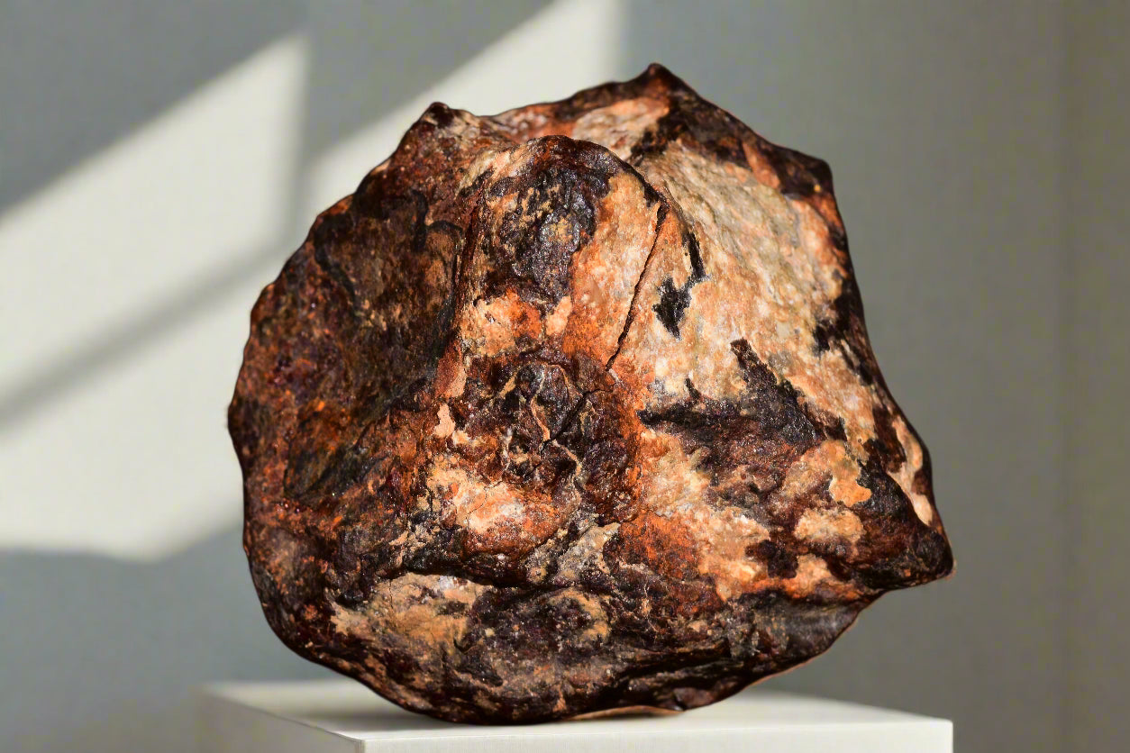 Meteorite Iron Agoudal IIAB full fragment 193 gr Nice Shaped High Quality MeteoriteNwa.com