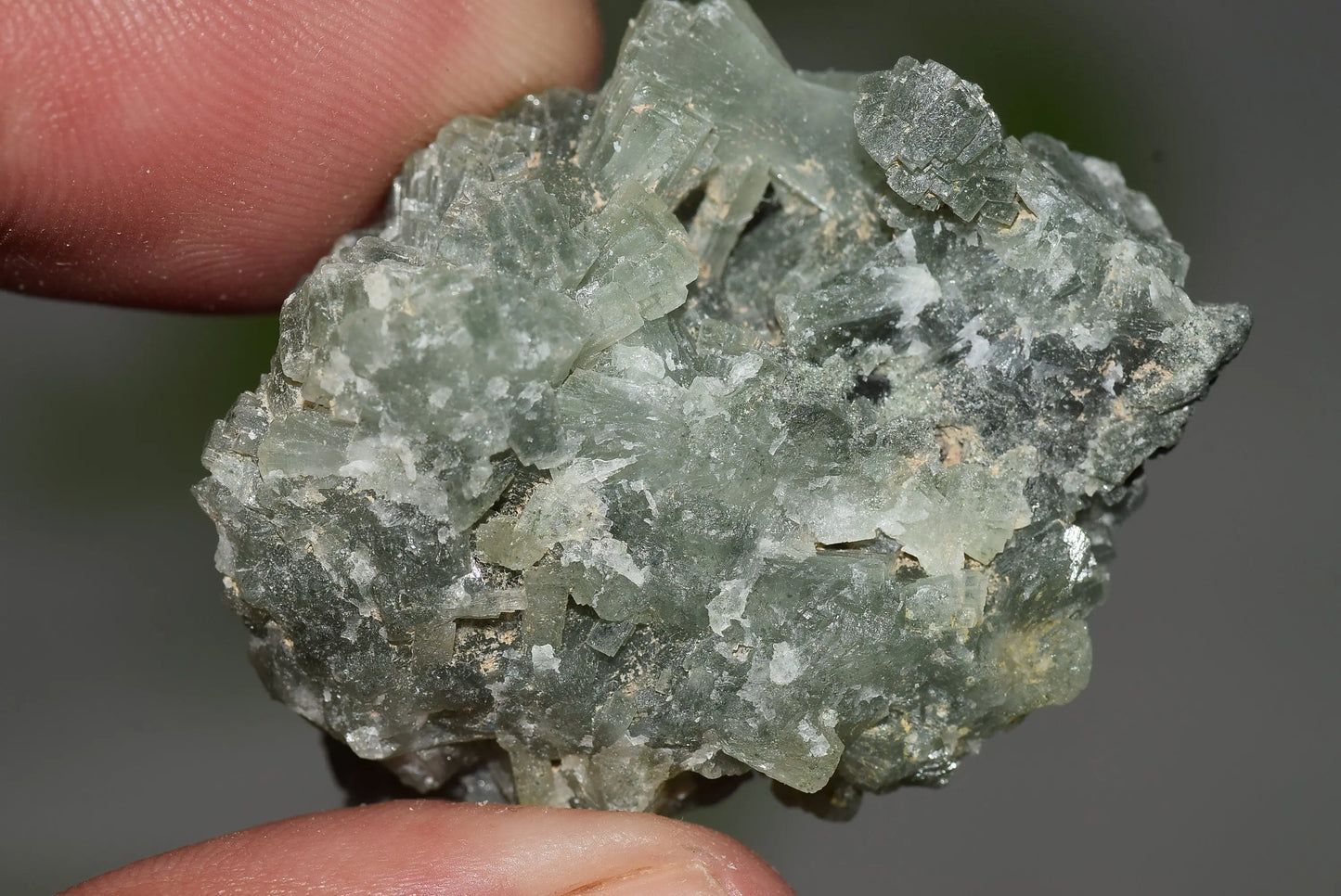Green Prehnite Crystals Cluster on Matrix Rock Morocco Raw - MeteoriteNwa.com