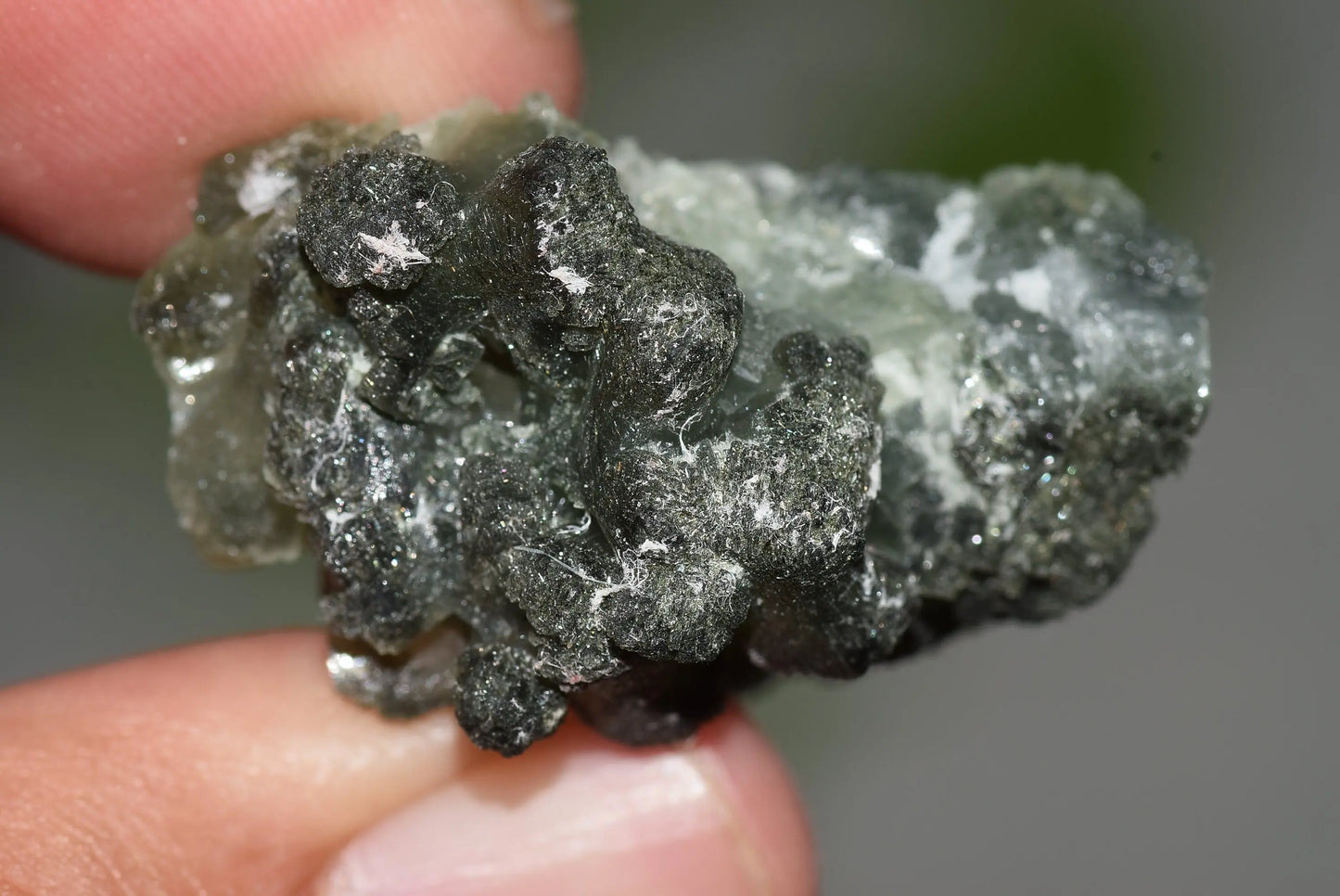 Green Prehnite Crystals Cluster on Matrix Rock Morocco Raw - MeteoriteNwa.com