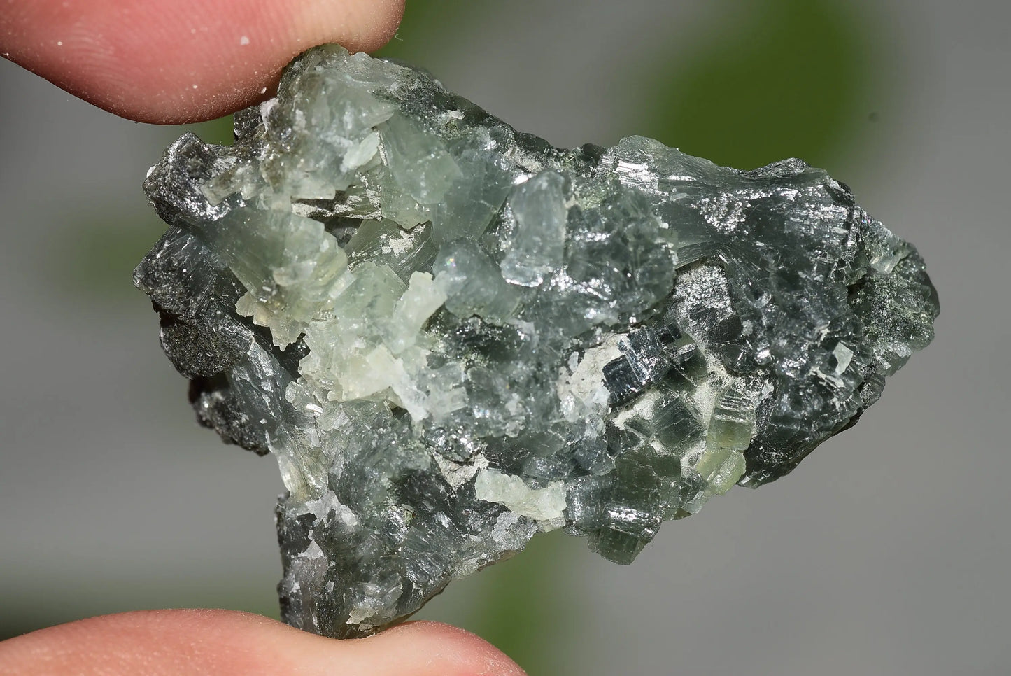 Green Prehnite Crystals Cluster on Matrix Rock Morocco Raw - MeteoriteNwa.com