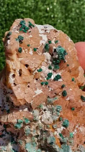 Stunning Rosasite Specimen Mibladen, Morocco Unique Color & Crystal Structure 2 - MeteoriteNwa.com