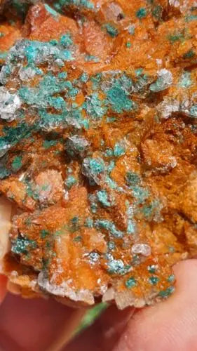 Stunning Rosasite Specimen Mibladen, Morocco Unique Color & Crystal Structure 7 - MeteoriteNwa.com