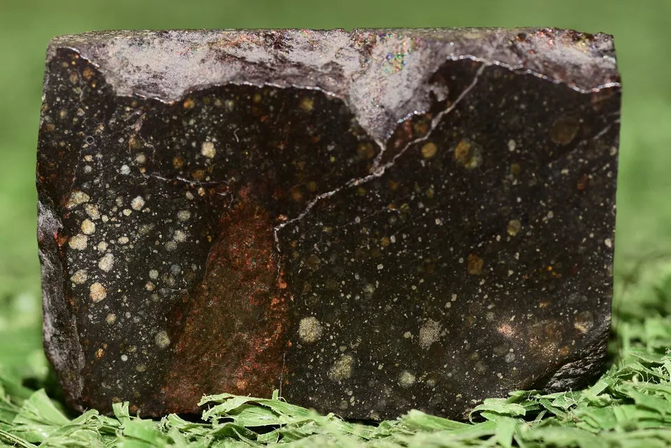 Meteorite Chondrite NWA 12858 RUMURUTI R3 6.97 G SLICE - MeteoriteNwa.com