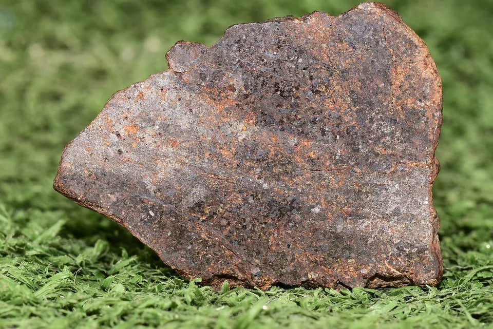 RARE CLASS Meteorite chondrite H7 NWA 14234 Slice 16.67 grams - MeteoriteNwa.com