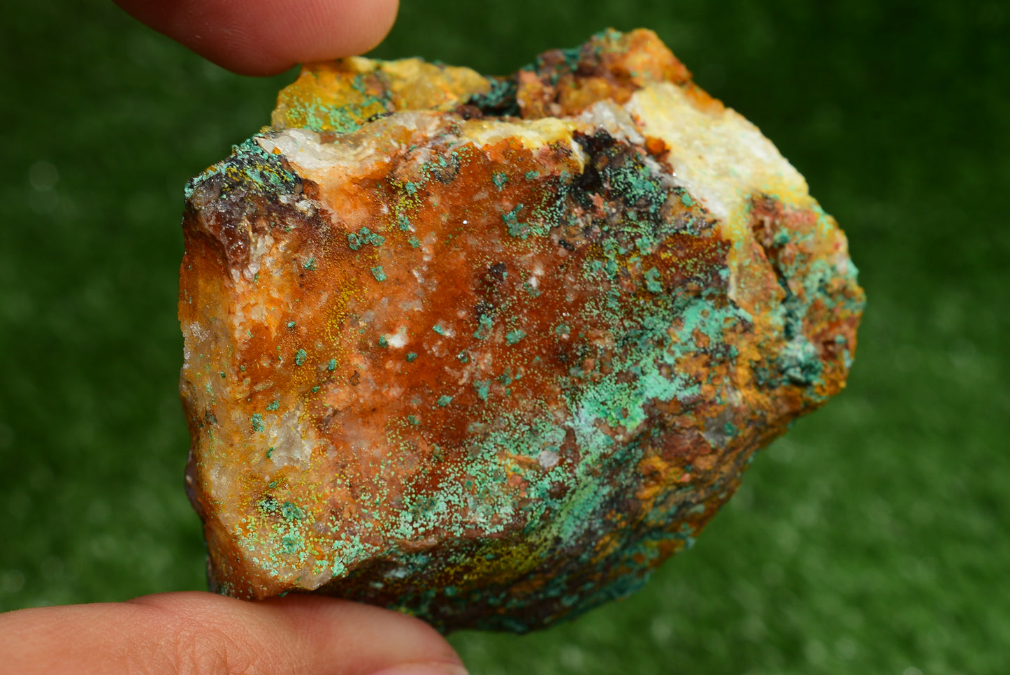 Malachite Crystal from Morocco - Freeform Cluster Shape, Natural and Genuine - MeteoriteNwa.com
