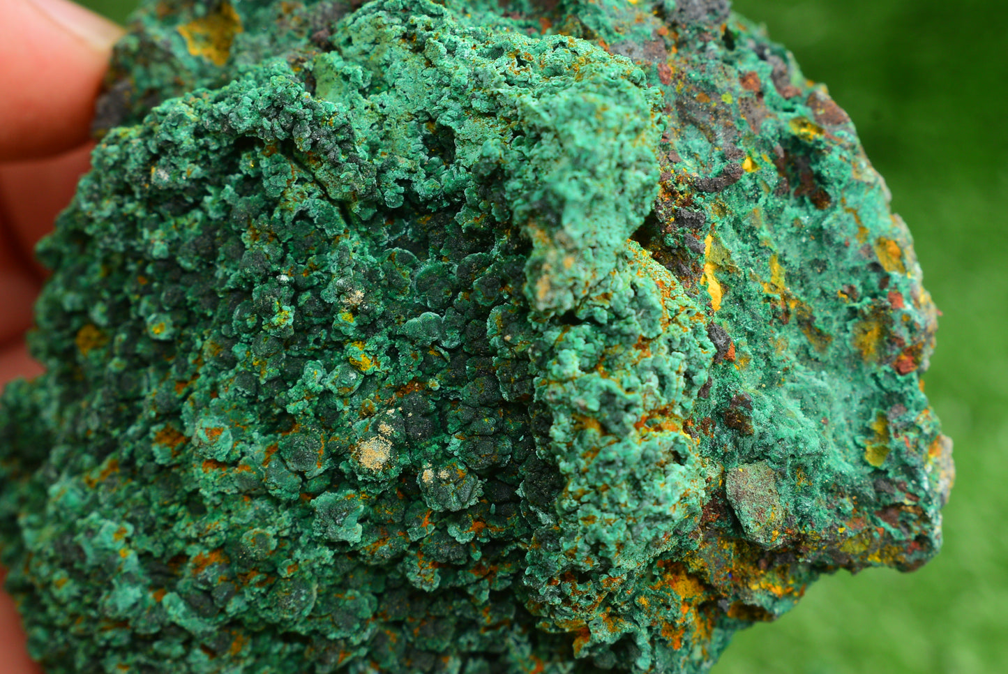 Malachite Crystal from Morocco - Freeform Cluster Shape, Natural and Genuine - MeteoriteNwa.com