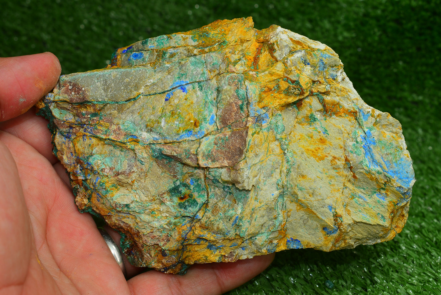 Malachite Crystal from Morocco - Freeform Cluster Shape, Natural and Genuine - MeteoriteNwa.com