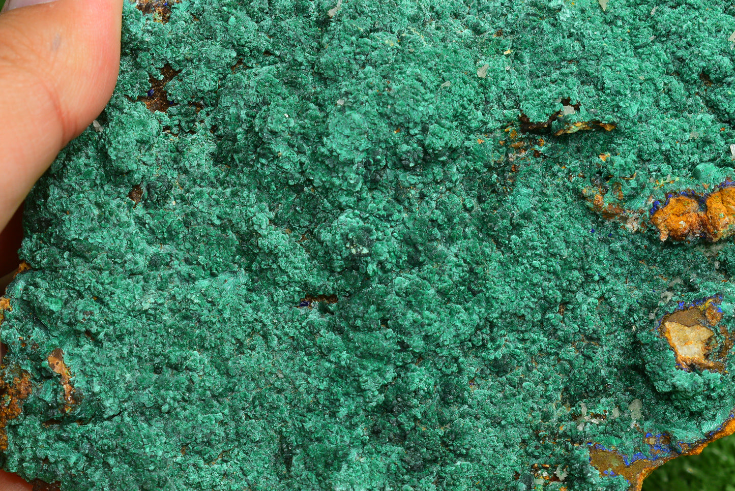 Malachite Crystal from Morocco - Freeform Cluster Shape, Natural and Genuine - MeteoriteNwa.com