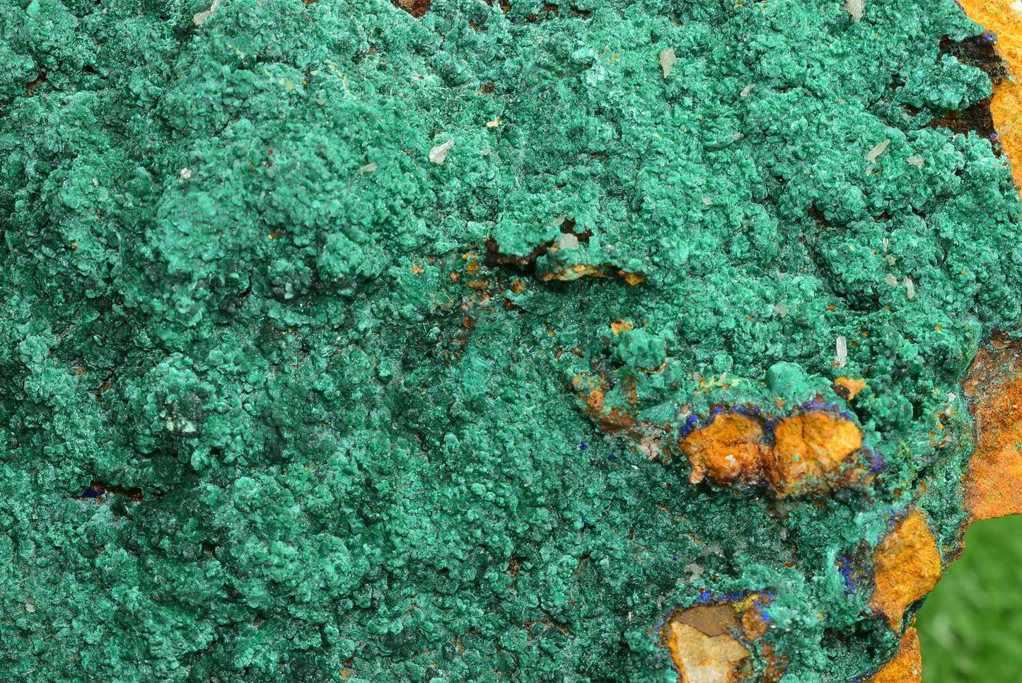 Malachite Crystal from Morocco - Freeform Cluster Shape, Natural and Genuine - MeteoriteNwa.com