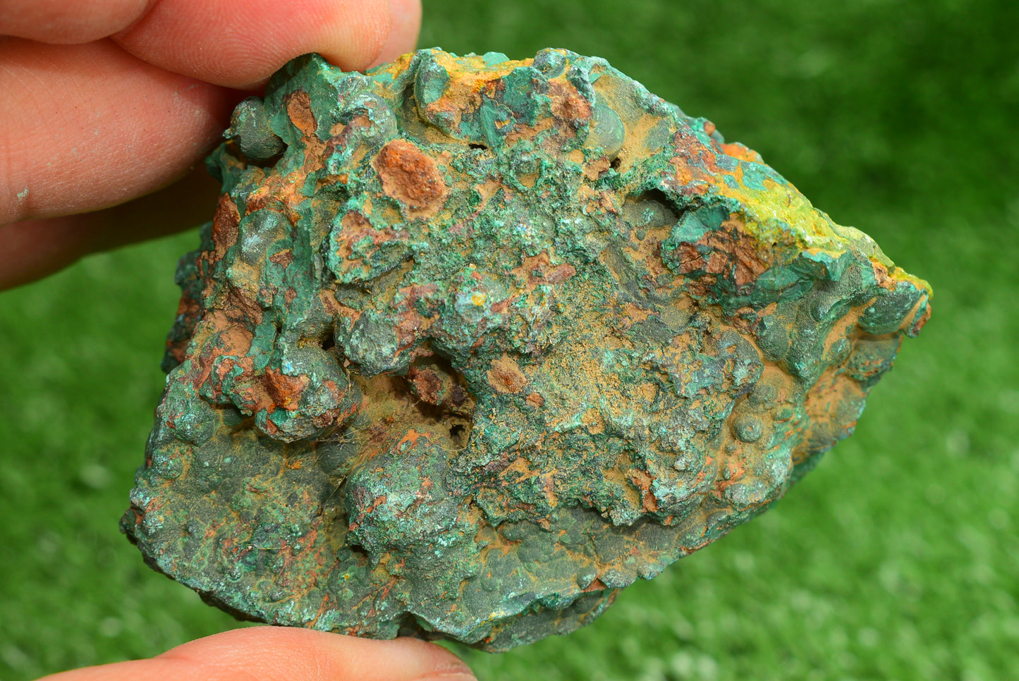 Malachite Crystal from Morocco - Freeform Cluster Shape, Natural and Genuine - MeteoriteNwa.com
