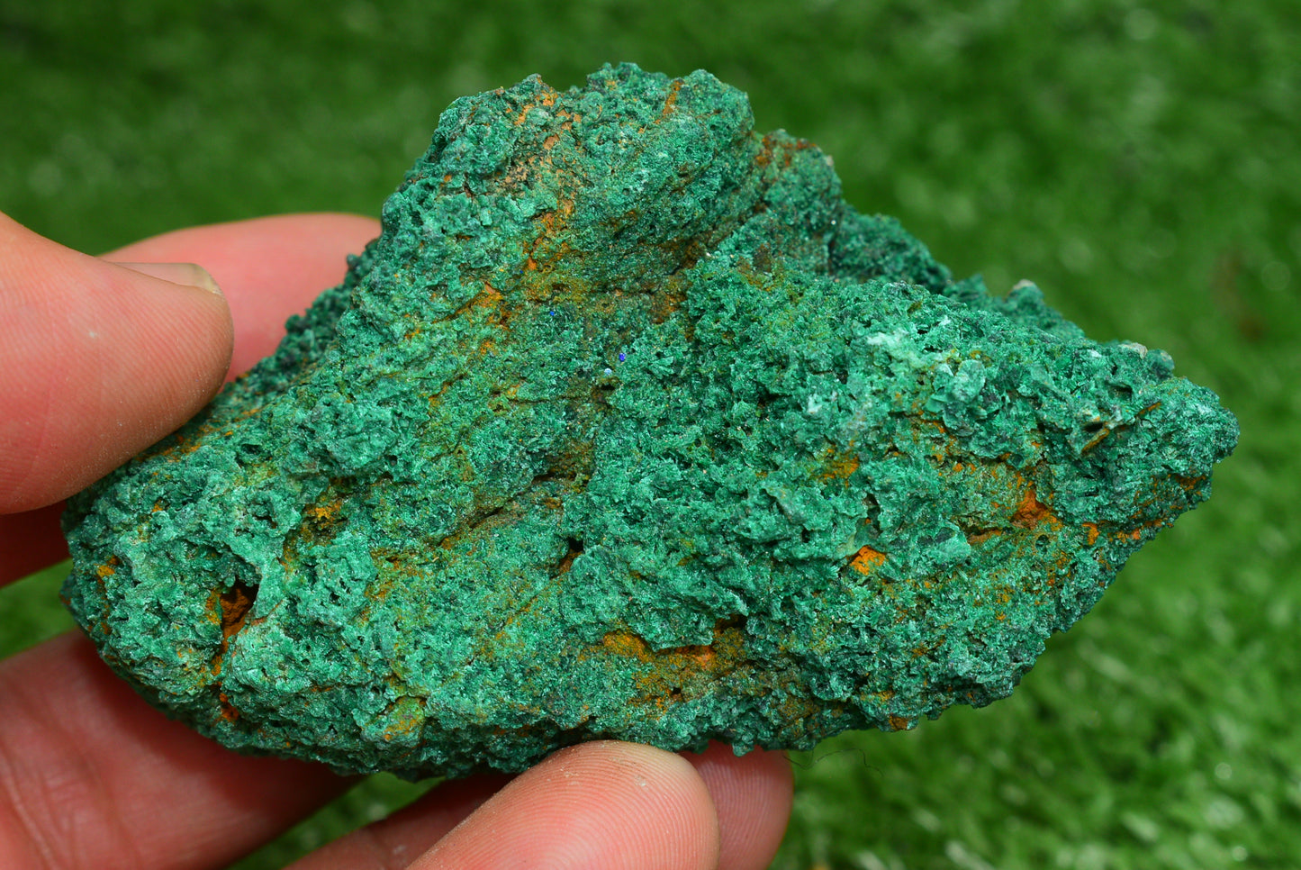 Malachite Crystal from Morocco - Freeform Cluster Shape, Natural and Genuine - MeteoriteNwa.com