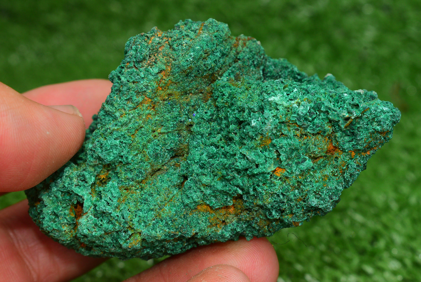 Malachite Crystal from Morocco - Freeform Cluster Shape, Natural and Genuine - MeteoriteNwa.com