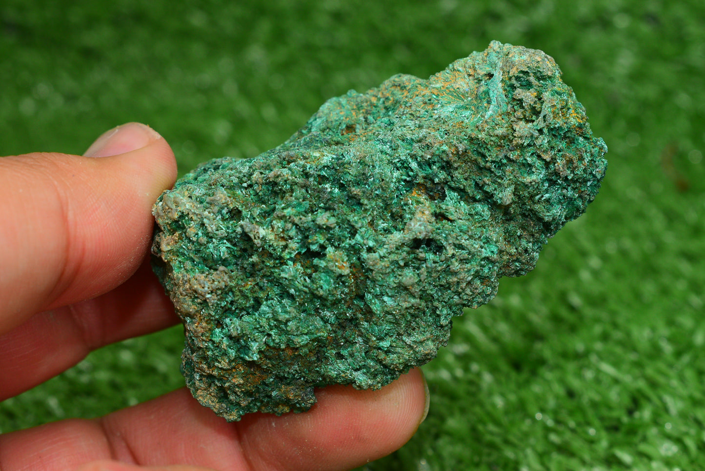 Malachite Crystal from Morocco - Freeform Cluster Shape, Natural and Genuine - MeteoriteNwa.com