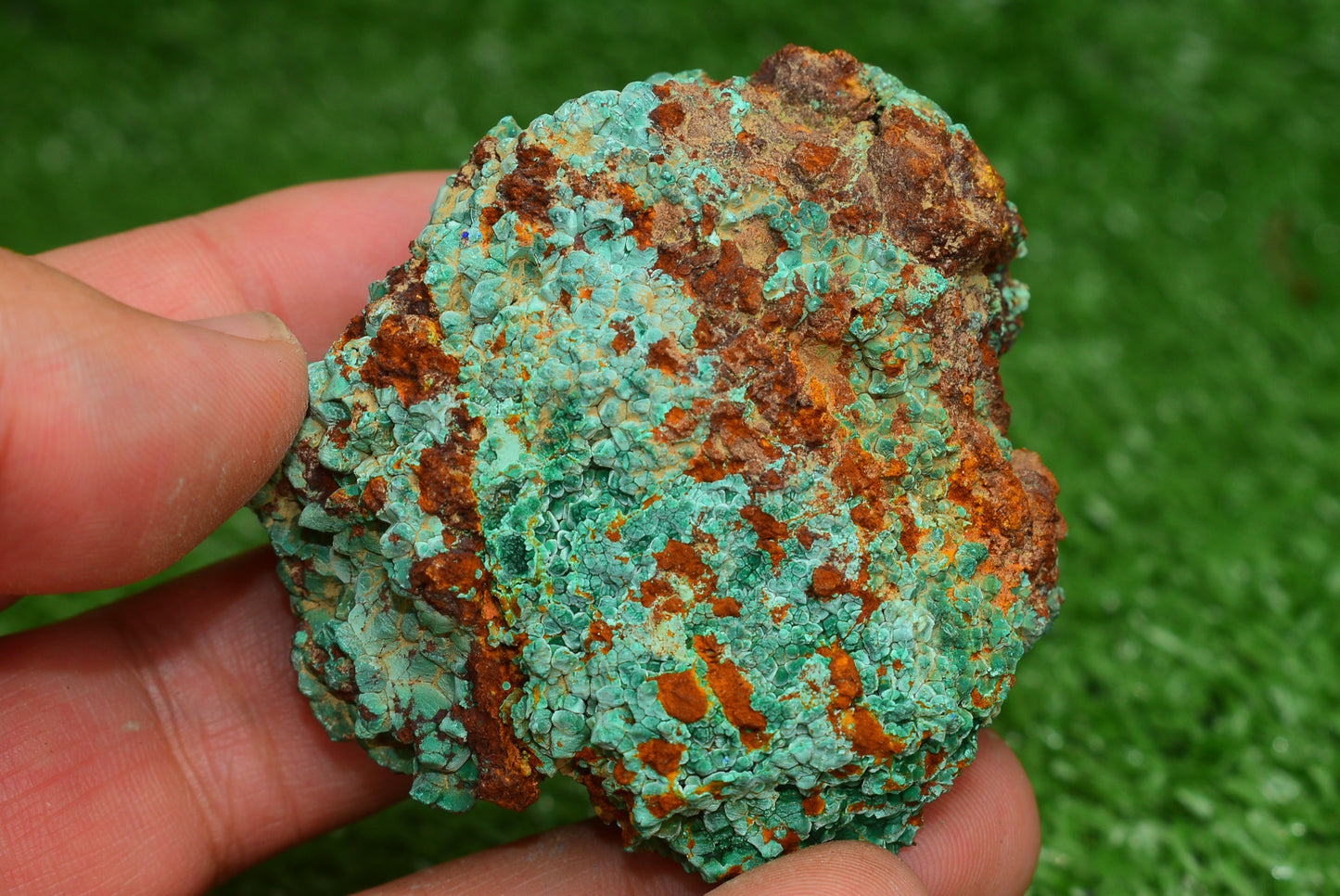 Malachite Crystal from Morocco - Freeform Cluster Shape, Natural and Genuine - MeteoriteNwa.com