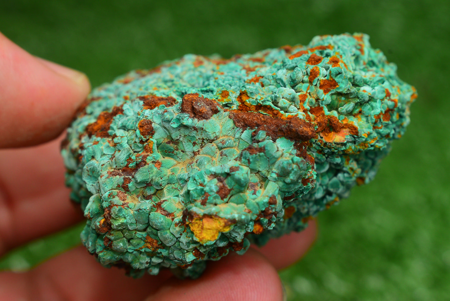 Malachite Crystal from Morocco - Freeform Cluster Shape, Natural and Genuine - MeteoriteNwa.com