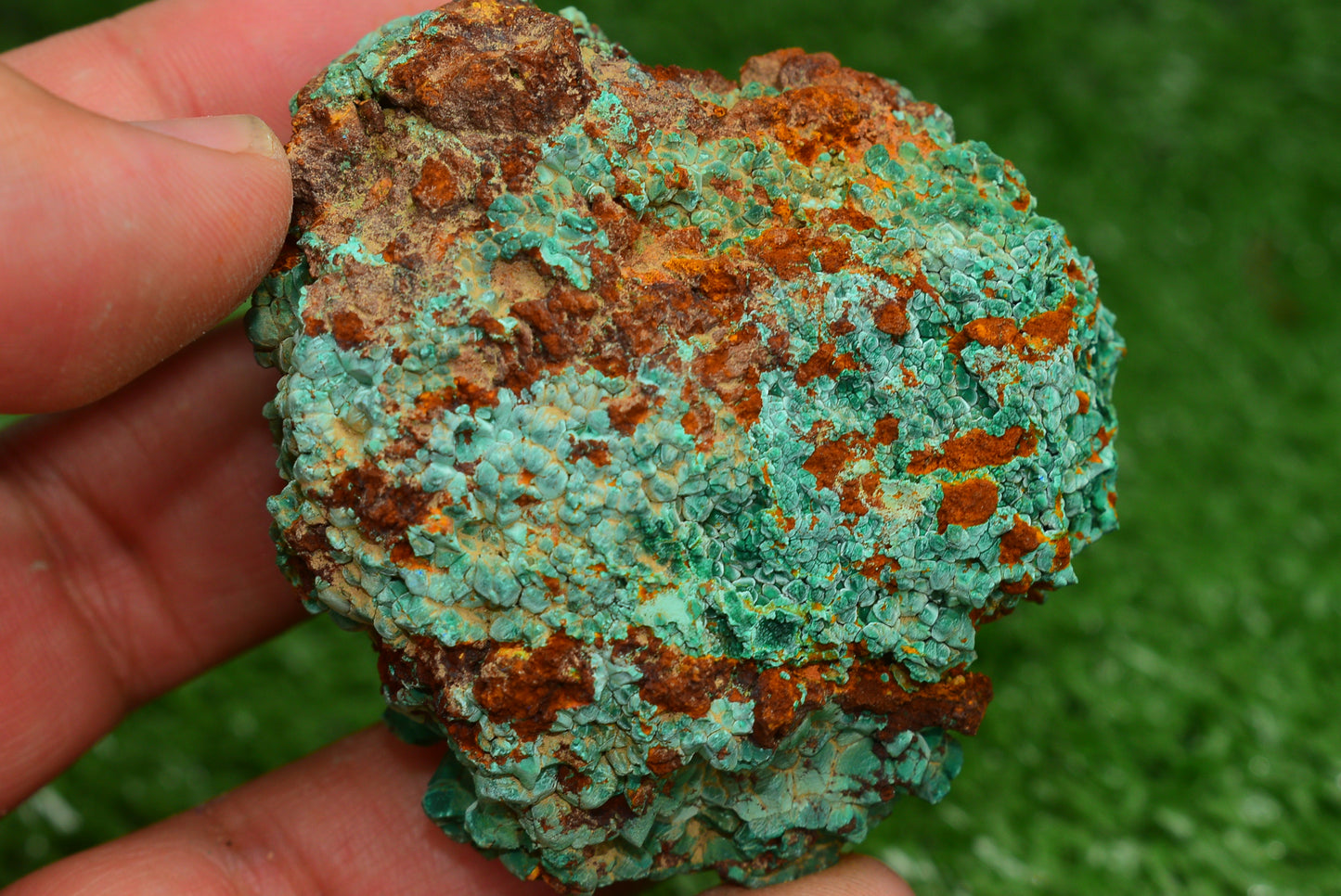 Malachite Crystal from Morocco - Freeform Cluster Shape, Natural and Genuine - MeteoriteNwa.com