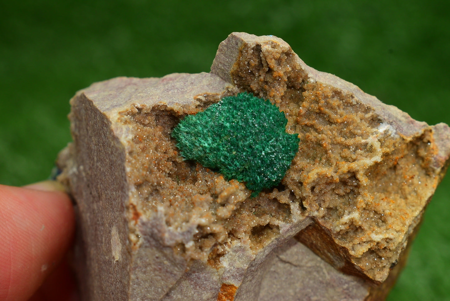Stunning Fibrous Malachite Crystal from Morocco Genuine and Natural, Freeform Cluster Shape - Perfect for Collectors and Healers - MeteoriteNwa.com