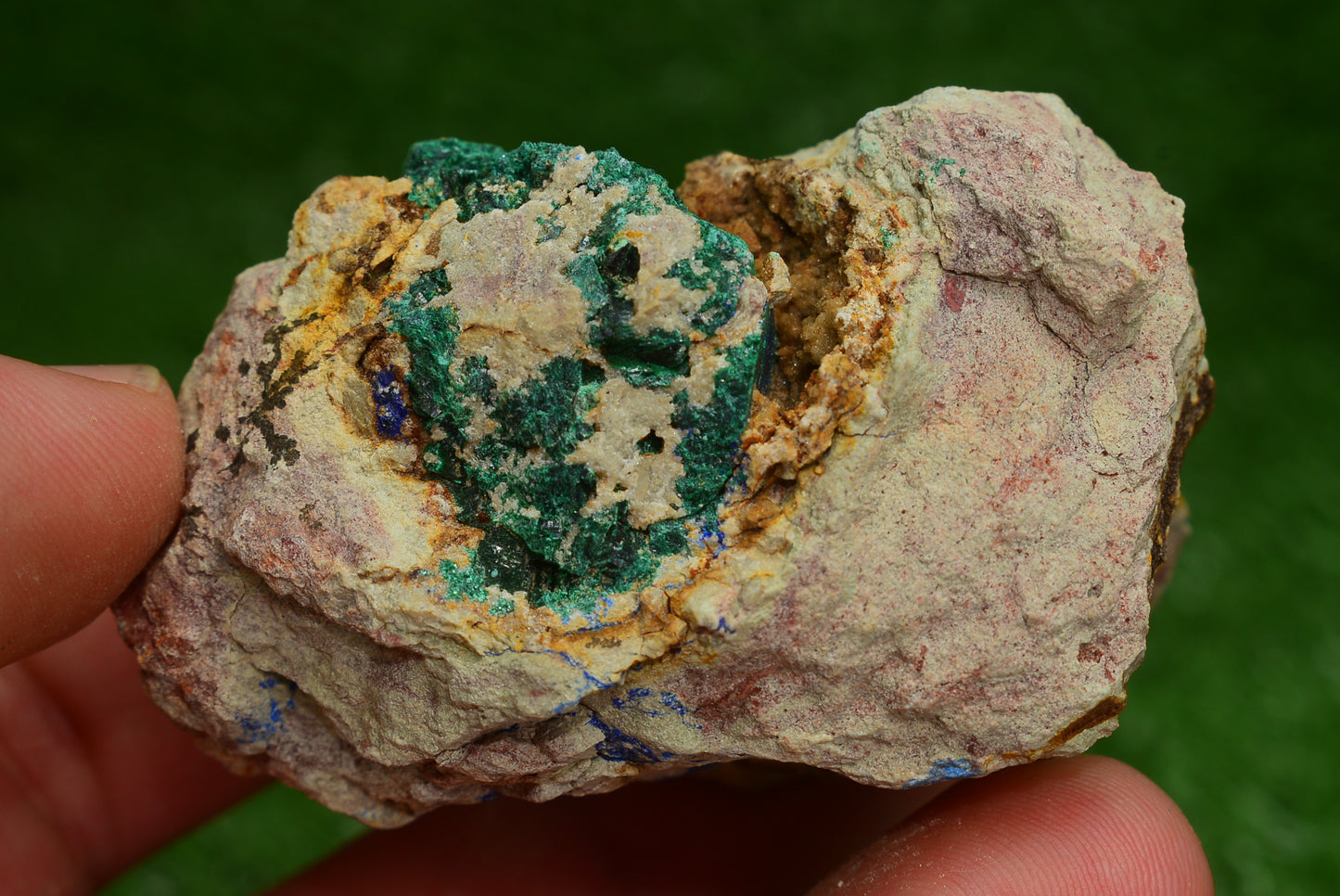 Stunning Fibrous Malachite Crystal from Morocco Genuine and Natural, Freeform Cluster Shape - Perfect for Collectors and Healers - MeteoriteNwa.com