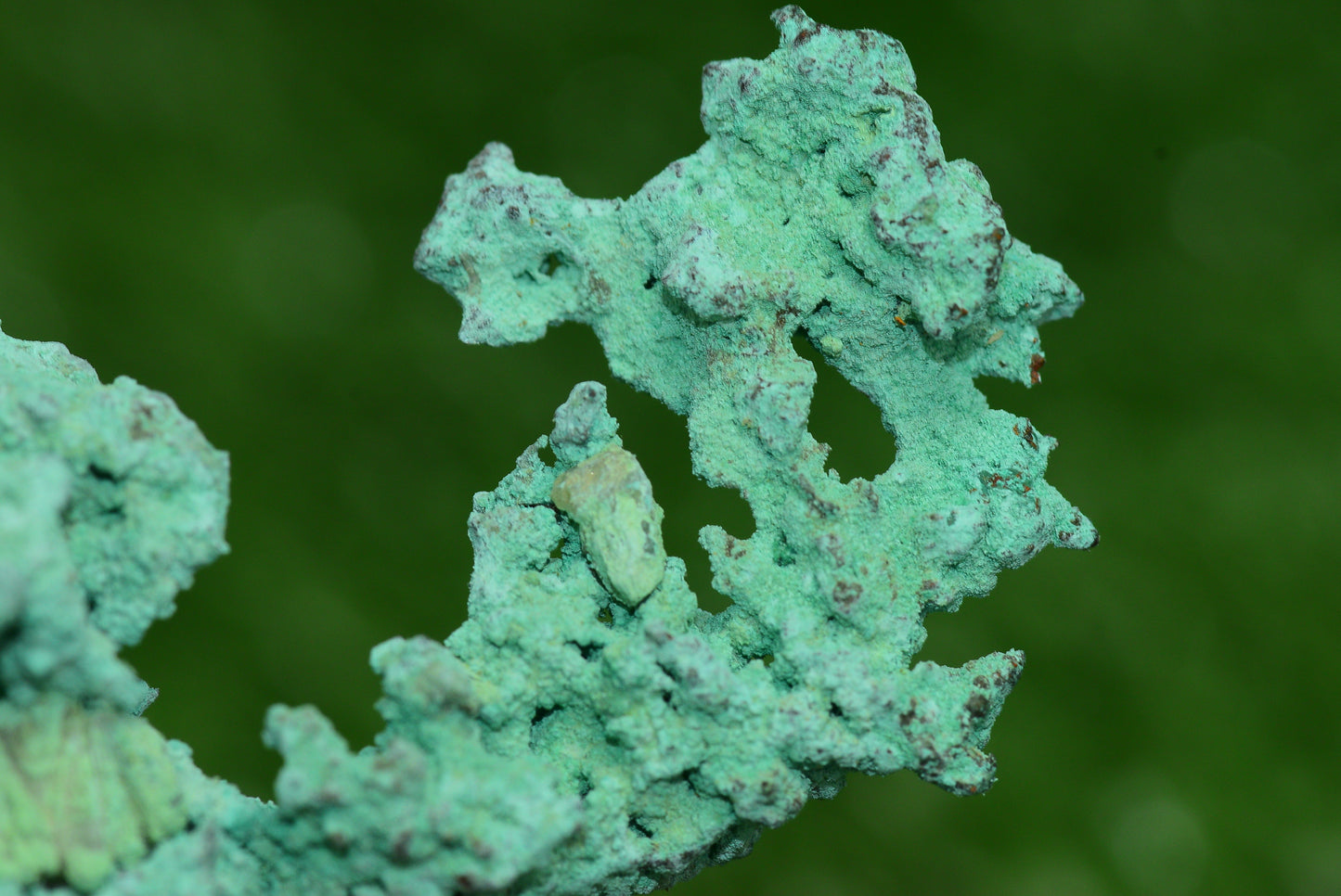 Raw Native Copper Nugget Natural Rough Green Mineral Specimen from Morocco Healing Stone - MeteoriteNwa.com