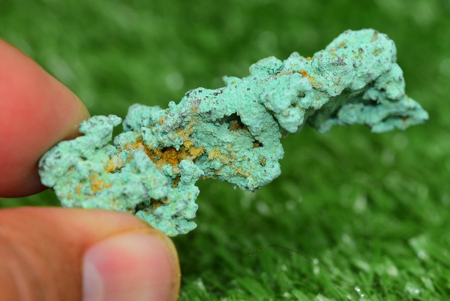 Raw Native Copper Nugget Natural Rough Green Mineral Specimen from Morocco Healing Stone - MeteoriteNwa.com