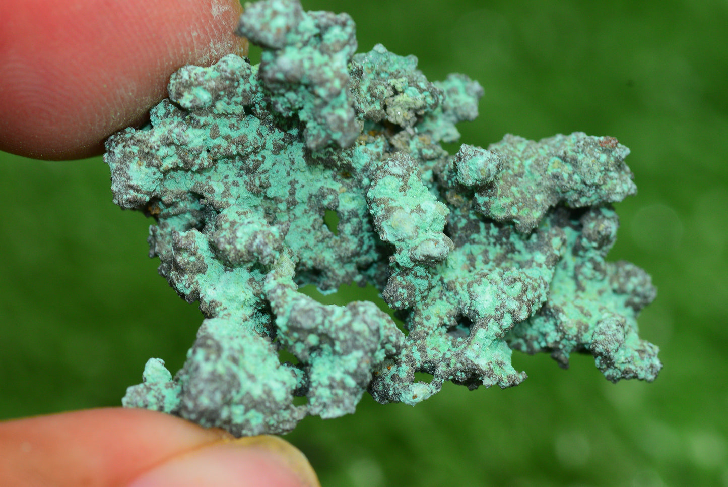 Raw Native Copper Nugget Natural Rough Green Mineral Specimen from Morocco Healing Stone - MeteoriteNwa.com