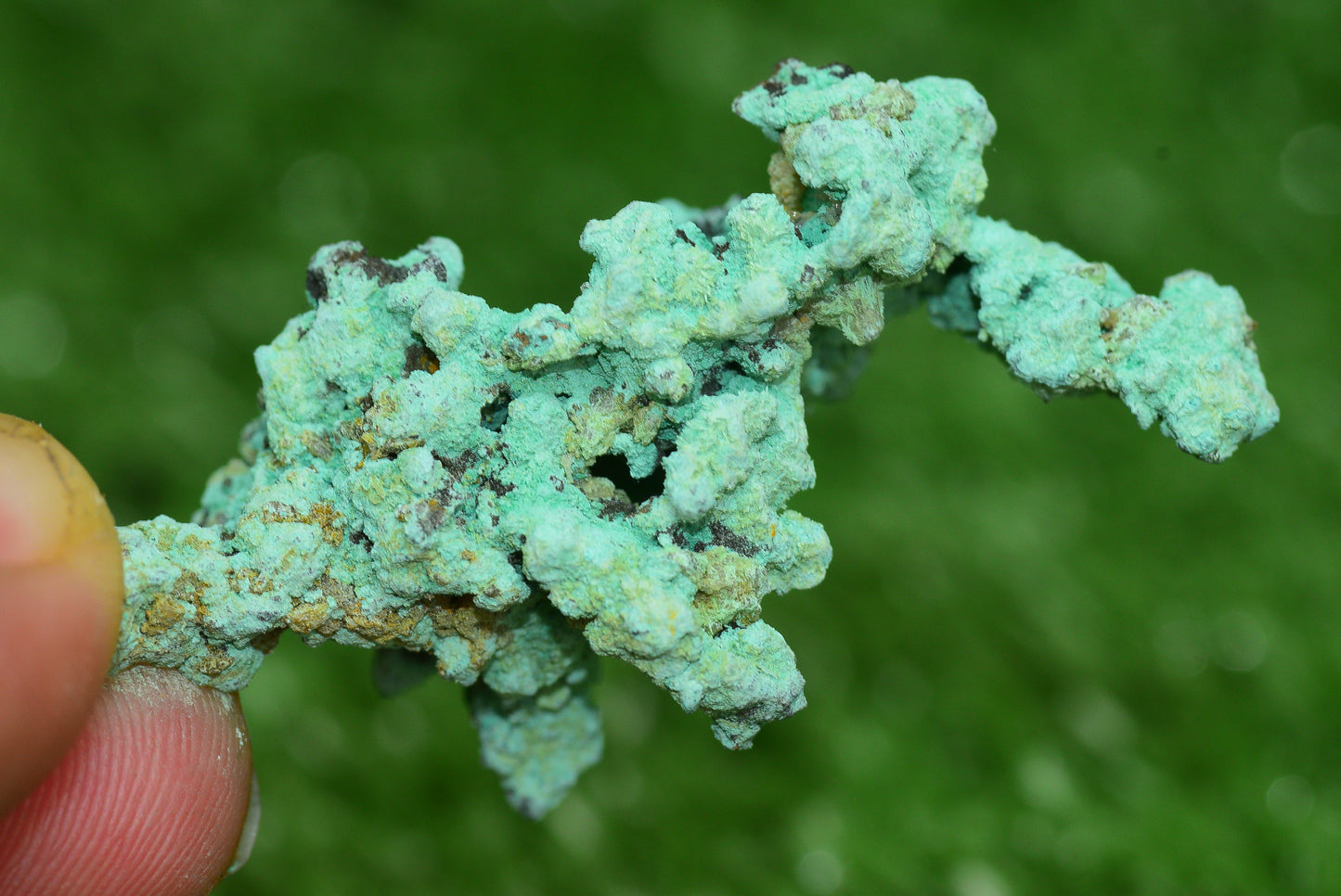 Raw Native Copper Nugget Natural Rough Green Mineral Specimen from Morocco Healing Stone - MeteoriteNwa.com