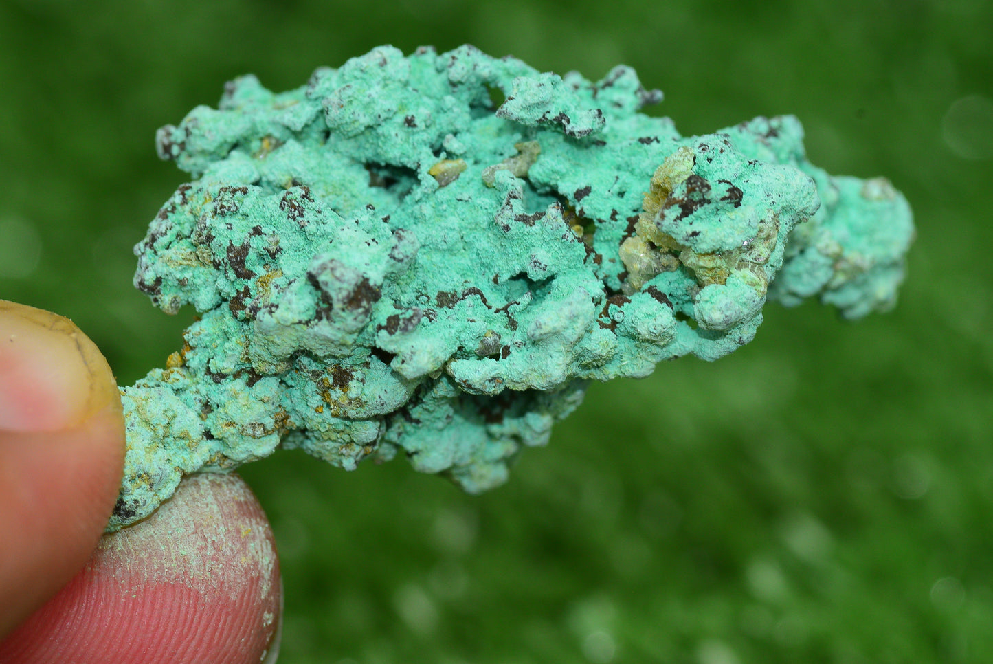 Raw Native Copper Nugget Natural Rough Green Mineral Specimen from Morocco Healing Stone - MeteoriteNwa.com