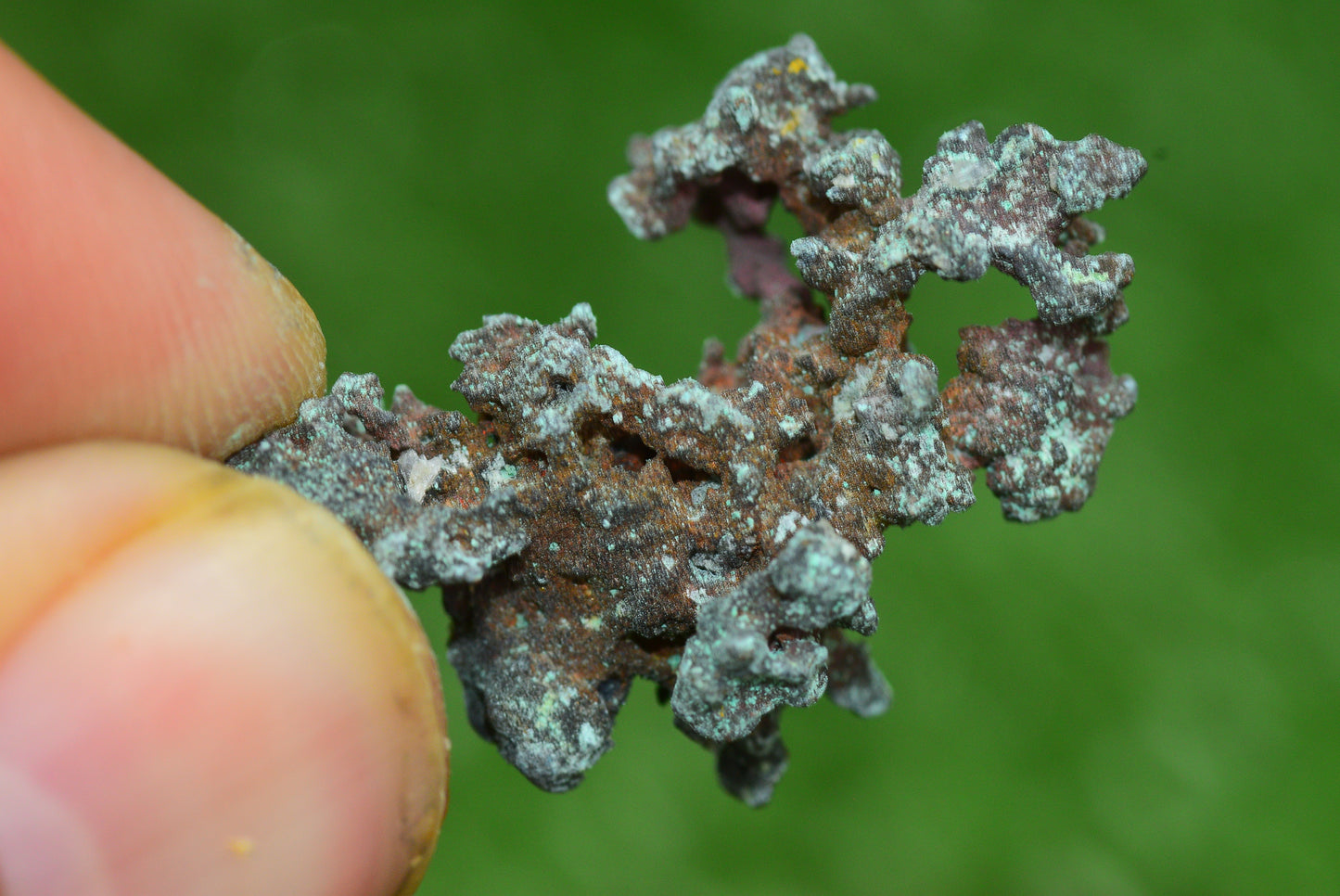 Raw Native Copper Nugget Natural Rough Green Mineral Specimen from Morocco Healing Stone - MeteoriteNwa.com