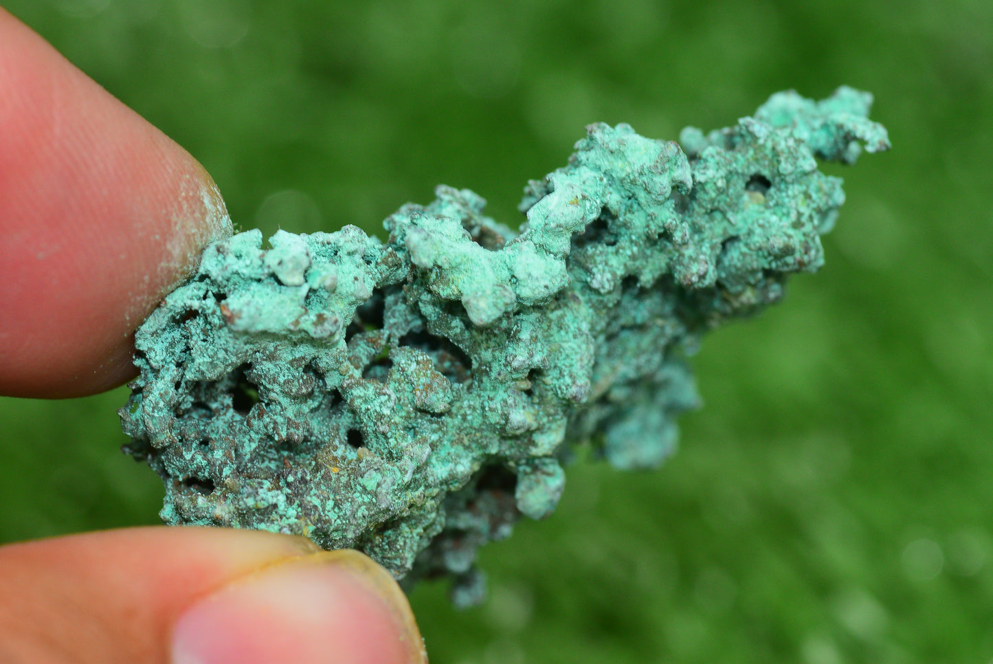 Raw Native Copper Nugget Natural Rough Green Mineral Specimen from Morocco Healing Stone - MeteoriteNwa.com