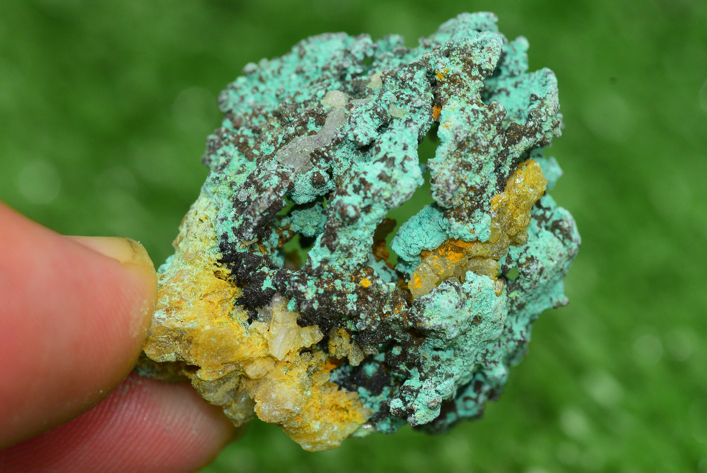 Raw Native Copper Nugget Natural Rough Green Mineral Specimen from Morocco Healing Stone - MeteoriteNwa.com