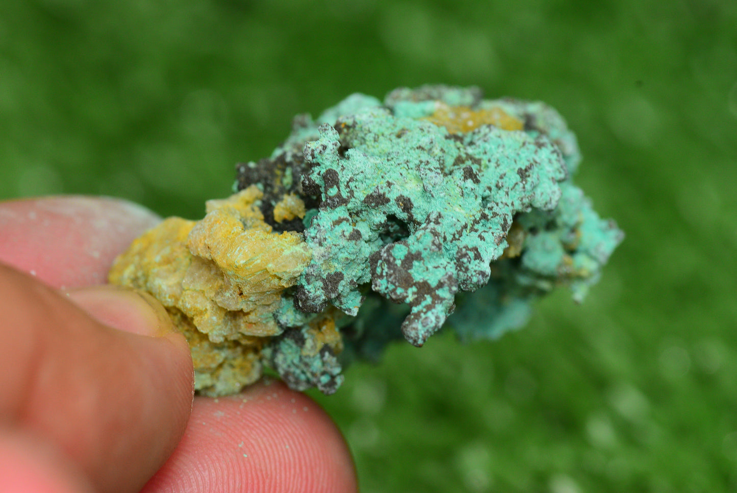 Raw Native Copper Nugget Natural Rough Green Mineral Specimen from Morocco Healing Stone - MeteoriteNwa.com