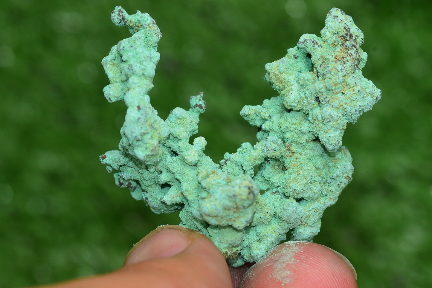 Raw Native Copper Nugget Natural Rough Green Mineral Specimen from Morocco Healing Stone - MeteoriteNwa.com