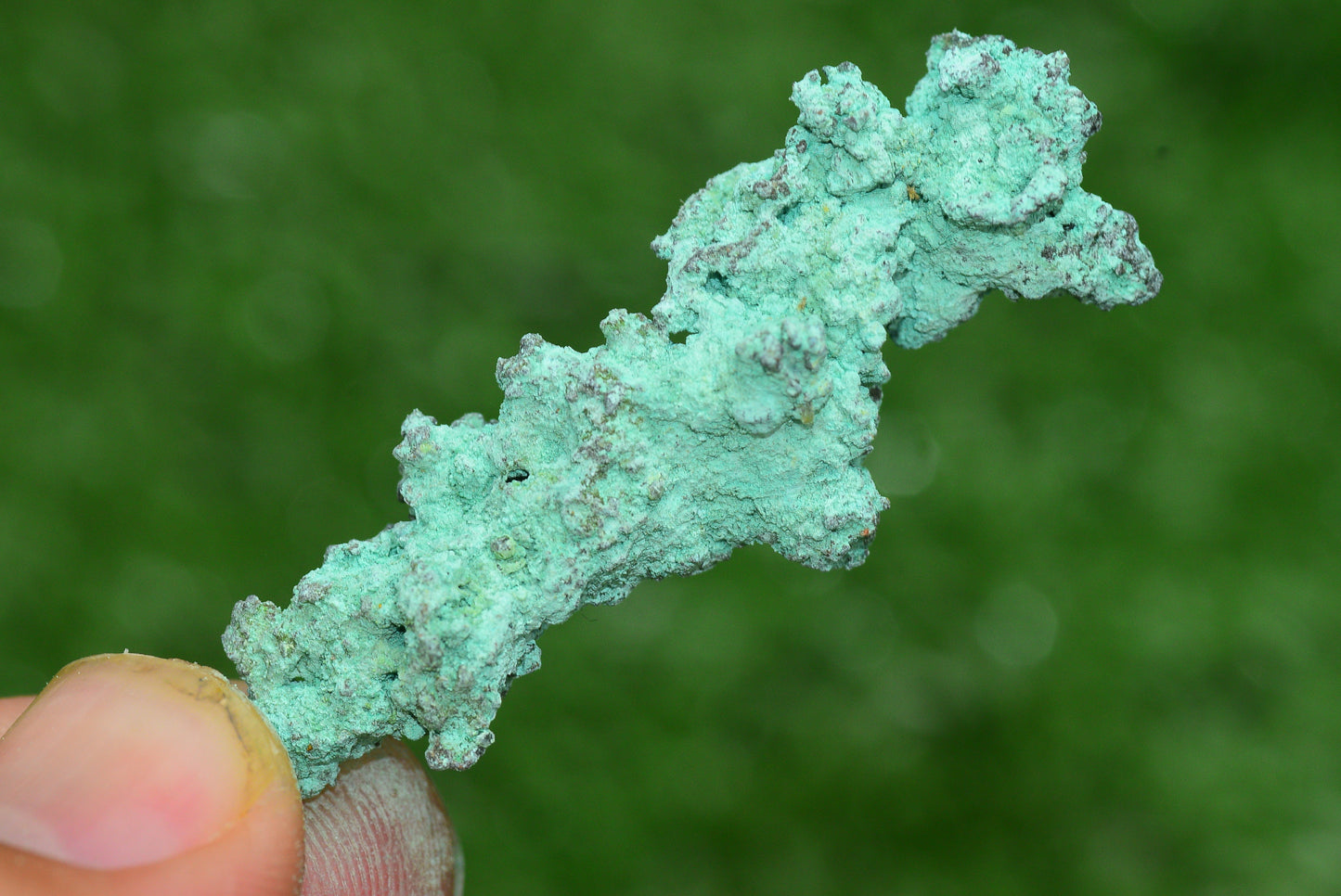 Raw Native Copper Nugget Natural Rough Green Mineral Specimen from Morocco Healing Stone - MeteoriteNwa.com