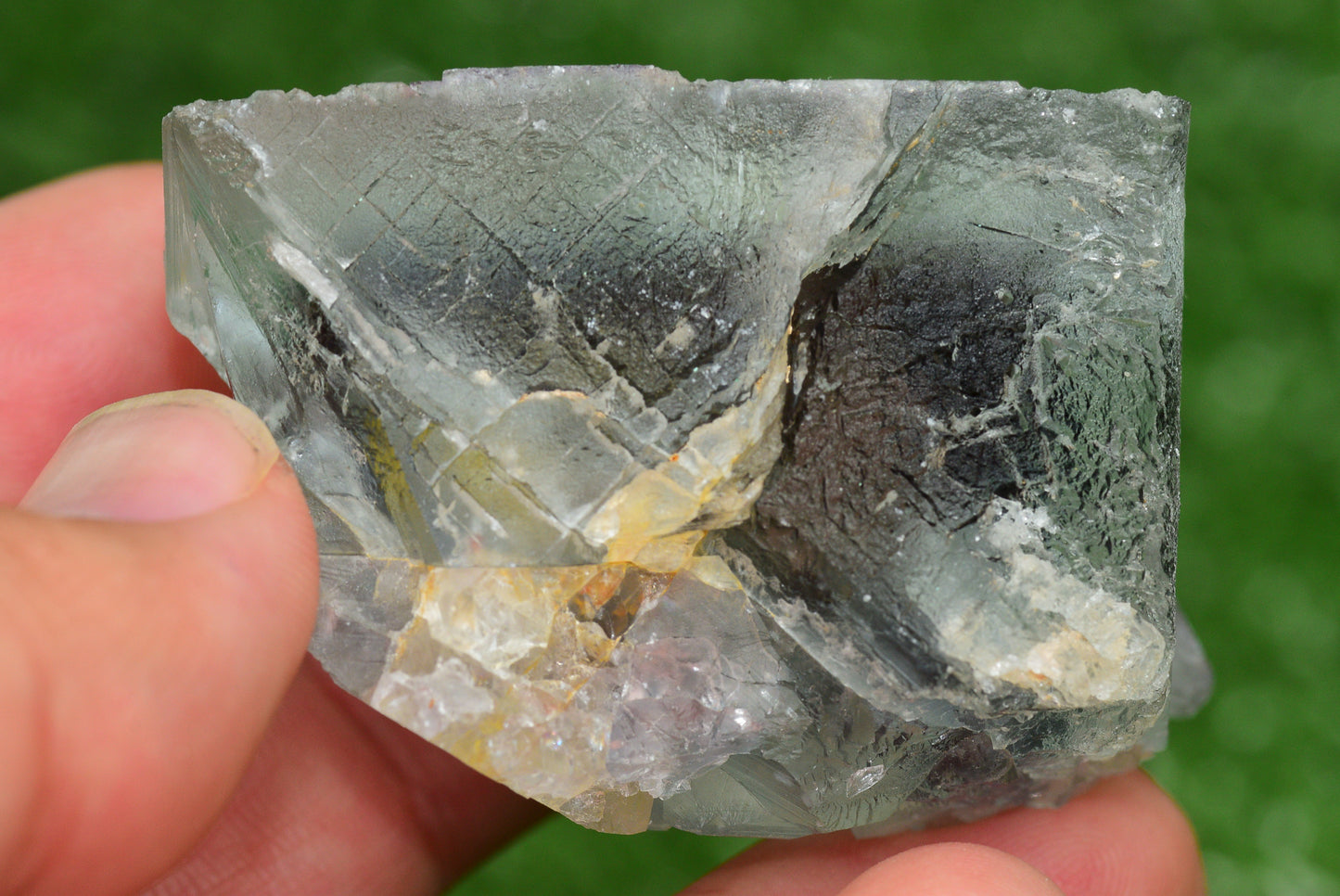Stunning Fluorite Specimen from El Hammam Mine, Morocco Perfect for Crystal Collectors - MeteoriteNwa.com