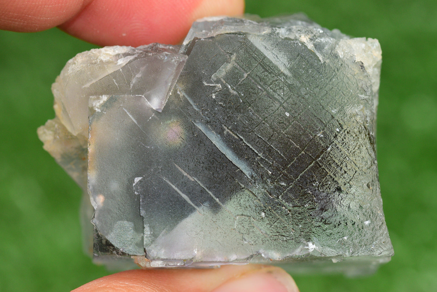 Stunning Fluorite Specimen from El Hammam Mine, Morocco Perfect for Crystal Collectors - MeteoriteNwa.com