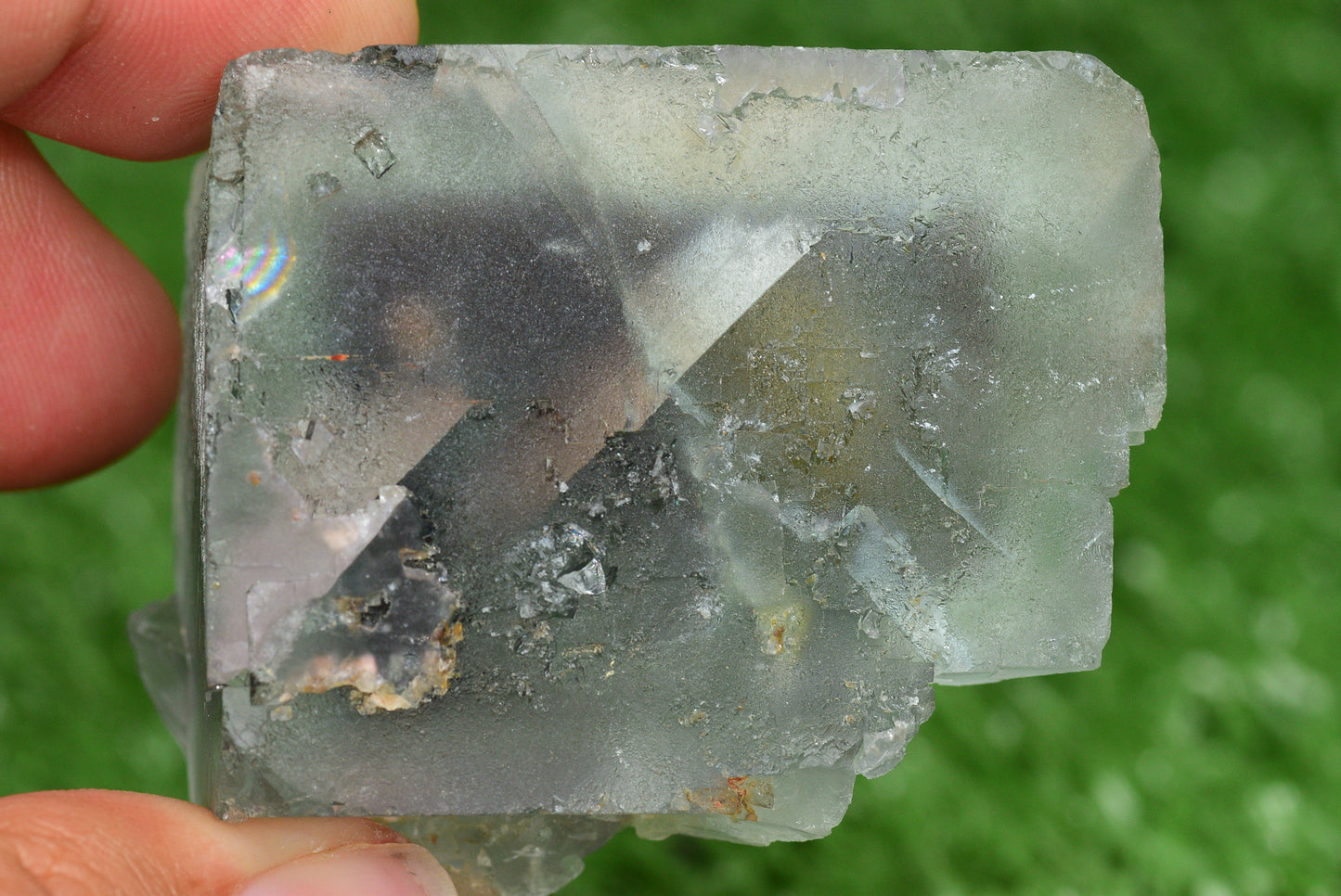 Stunning Fluorite Specimen from El Hammam Mine, Morocco Perfect for Crystal Collectors - MeteoriteNwa.com