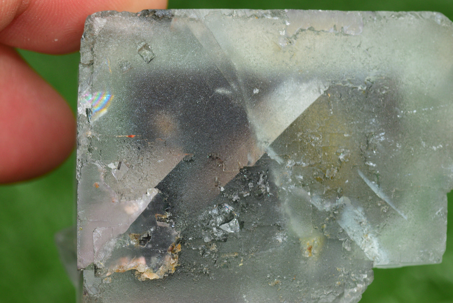 Stunning Fluorite Specimen from El Hammam Mine, Morocco Perfect for Crystal Collectors - MeteoriteNwa.com