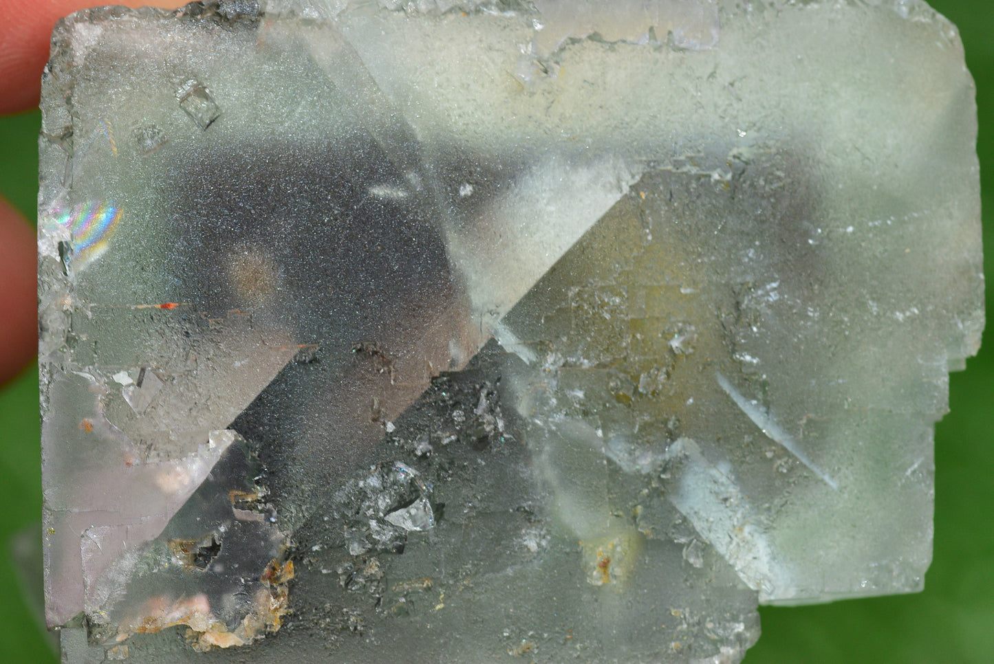 Stunning Fluorite Specimen from El Hammam Mine, Morocco Perfect for Crystal Collectors - MeteoriteNwa.com