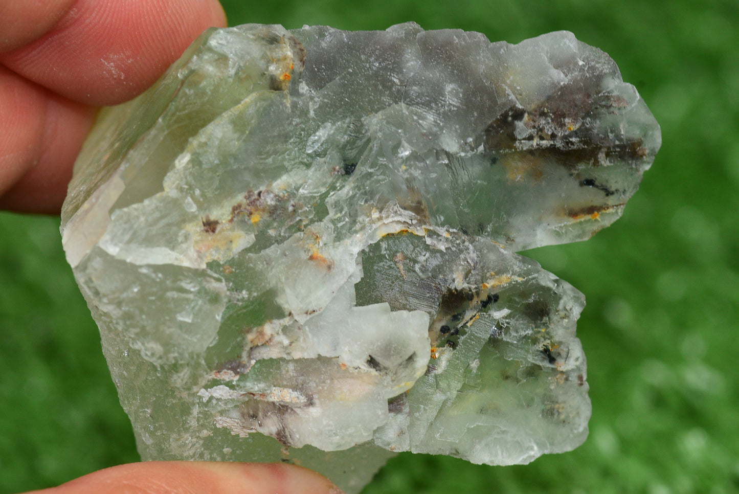 Stunning Fluorite Specimen from El Hammam Mine, Morocco Perfect for Crystal Collectors - MeteoriteNwa.com