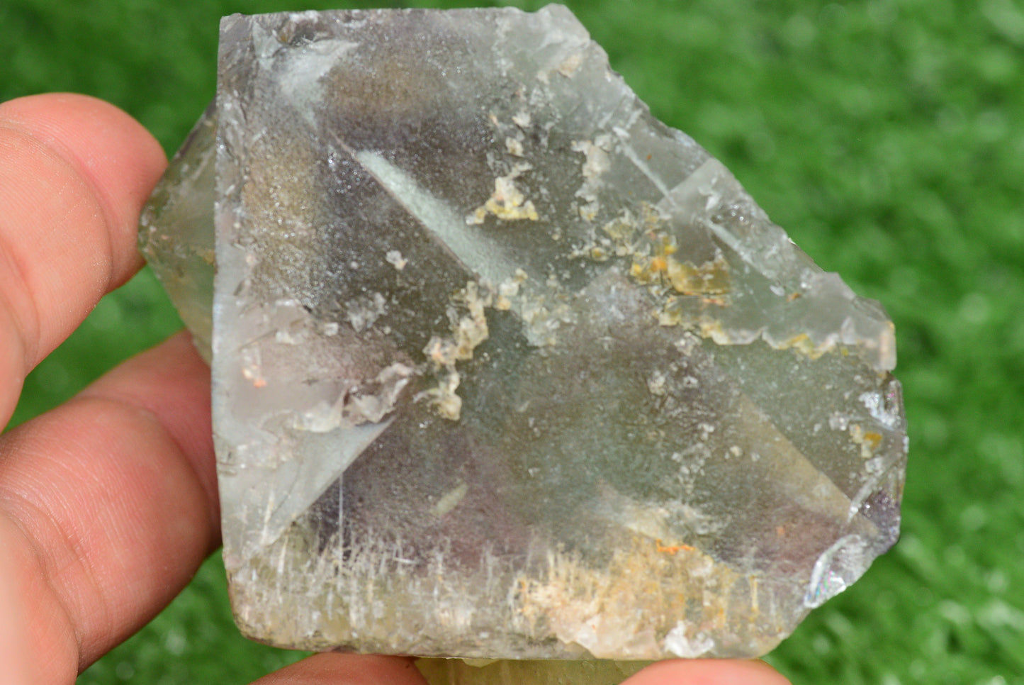 Stunning Fluorite Specimen from El Hammam Mine, Morocco Perfect for Crystal Collectors - MeteoriteNwa.com