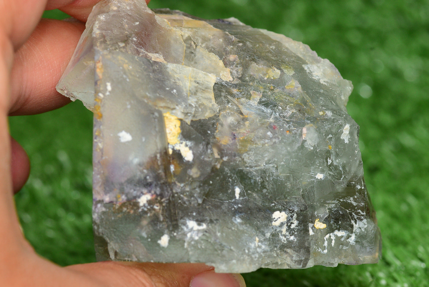 Stunning Fluorite Specimen from El Hammam Mine, Morocco Perfect for Crystal Collectors - MeteoriteNwa.com